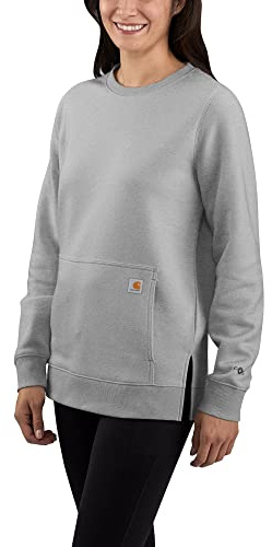 Carhartt Carhartt Force Relaxed Fit Leichtes Sweatshirt Damen Grau XS