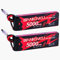 SANKAKU 5000mAh 3S Batterie Lipo 11,1V 70C Fiche EC5 pour véhicule RC Buggy Véhicules Voiture Camion Réservoir Bateau Hobby 2 pièces