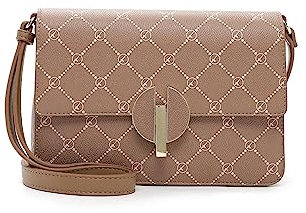 Tamaris Umhängetasche Anastasia Circle 32470 Damen Handtaschen Print darktaupe 950