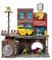 Jada Toys Ninja Turtles Nano Scene „Turtle Lair“ (30 x 25 cm) - Spielzeug-Kulisse für Sammelfiguren inkl. 4 Teenage Mutant Ninja Turtles Figuren aus Metall & Spiel-Zubehör, ab 8 Jahre