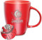 Rico Industries NHL Hockey Pittsburgh Penguins Sunburst Keramiktasse mit Lasergravur, 530 ml