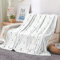 EHOMERY Couvertures De Voyage Couvertures De Demenagement Couverture Queen Gant De Toilette Flanelle Flèche Couverture De Camping 130x100cm