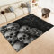 Generic Teppich 80x150cm, Totenkopf Kunst Totenkopf Bedruckt rutschfest Waschbar - Für Wohnzimmer, Schlafzimmer, Schwarz Innenbereich Teppich, Wohnzimmerdekoration