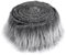 10cmx150cm Flauschige Kunstpelzband Kunstfell Band Fellstoff,Furry Faux Pelz Stoff Dekoband Zierband Plüsch Trim Plüschstoff Plüschband Borten Bänder zum Nähen Kleidung Weihnachtsdeko,Frostgrau