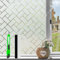 HOMTOL Fensterfolie Blickdicht von Aussen, 75x400cm Milchglasfolie Selbstklebend Fenster, ohne Kleber Fensterfolie Sichtschutz, Wärmeschutzfolie Fenster Fensterfolie Motiv, Sonnenschutzfolie Fenster