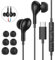 Auricolare USB C, auricolari cablati tipo C con microfono compatibile con iPhone 16 15 Pro Max Plus,iPad Pro Air,Huawei P70,Samsung Galaxy S25/S24/S22/Ultra,Google Pixel,Xiaomi,Android (EVO92500)
