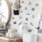 HGDESIGN® Wandtattoo Wandaufkleber Quallen Fisch UnterwasserwelJellyfish Kinderzimmer Babyzimmer Kind Baby Junge Mädchen Badezimmer Wandsticker Wanddeko Selbstklebend (E)