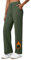WILLIT Damen Fleece gefütterte Hose Winter Yogahose Thermohose Yoga Hose Weites Bein Lounge Hose mit Taschen Armeegrün M