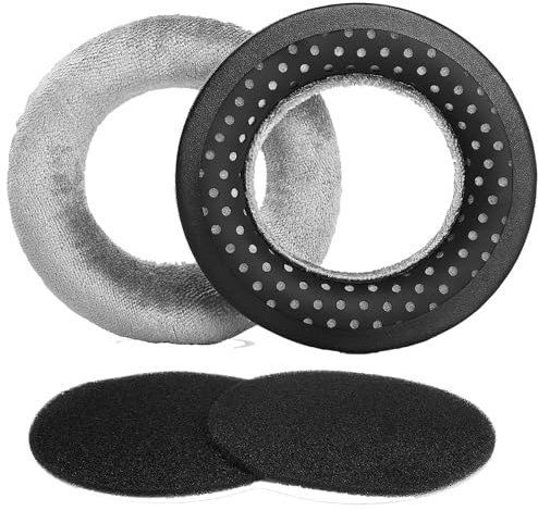 DT770 Pro Replacement Pads DT990 Pro Earpads Cushion Cover Accessories Compatible with Beyerdynamic DT 990 Pro/DT 990/ DT880 Gaming Headset. (Grey)
