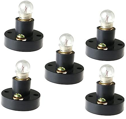 TOYANDONA Équipement De Laboratoire De Physique 5 Douilles À Vis E10 pour Expériences Électriques