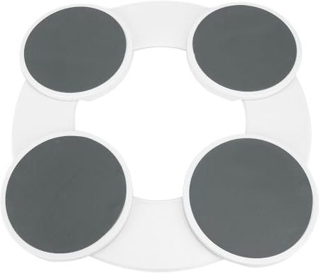 Giratorio Largo Ampliable para Mesa De Comedor Mesa Grande, Bandeja Giratoria De 360 ​​​​° Platos para Servir, Bandeja Giratoria Manual Redondo para Servir para