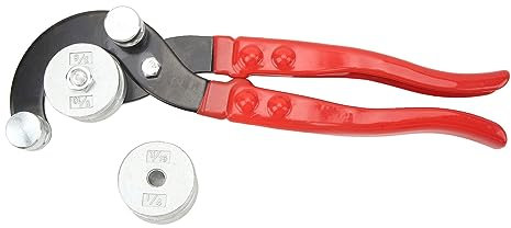 Nutrieess Rohr Biegezange, Bremsleitungen Bender, manuelles Werkzeug für 5/16 Zoll, 3/8 Zoll, 3/16 Zoll, 1/4 -Zoll