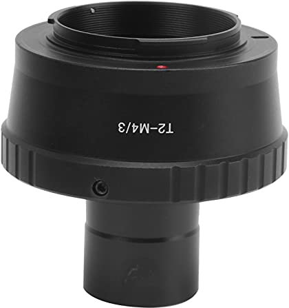 Rankomu Teleskopadapter für OlympusM4/3 Teleskop T Mount Adapter, 1 Zoll T Adapter für T2 M4/3 Objektiv, Kameraadapter für Olympus M4/3, präzise Passform, leichtes Design