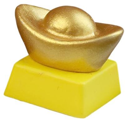 3D Keycap Fun And Durability Golden/Silver Dollar Shape For Mechanical Keyboards With Crossed Slot Easy Removal