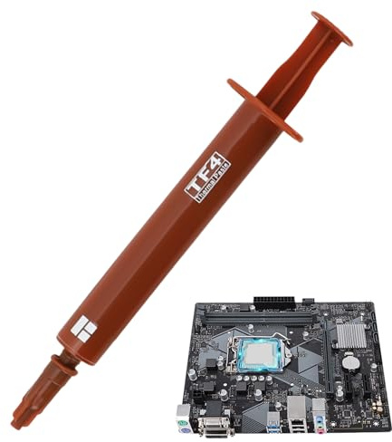 Pasta termica, pasta termica in silicone, 50 g, conduttività termica, dissipatore di calore in silicone, per CPU, GPU, processore