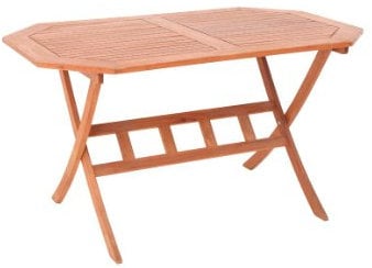 MERXX Gartentisch aus Holz 85x135cm, klappbar