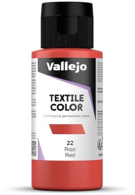 Vallejo Textile Color Opaco 22 Rojo 60ml