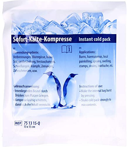 Sofort-Kälte-Kompressen Quick 13 x 15cm,1St