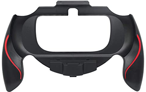 OSTENT Strapazierfähige Joypad Halterung für Sony PSV PS Vita 1000 PCH-1000 Farbe Rot