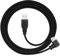 cablecc Câble de charge de données Micro USB 5 broches vers USB 2.0 coudé à 90 degrés vers la gauche pour téléphone et tablette, vitesse de transfert de 480 Mbps (50cm)