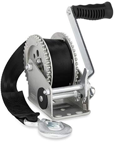 Camco 50.000 Seilwinde (0,9 kg mit 50 m Gurt).