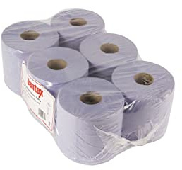Jantex centrefeed handdoekrollen blauw (Box 6)