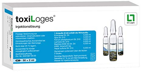 Toxi Loges Injektionslösung Ampullen 50X2 ml