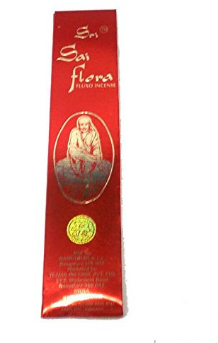 Diseño de flores y Sri Sai 25gm - aprox 25-20 varillas de incienso