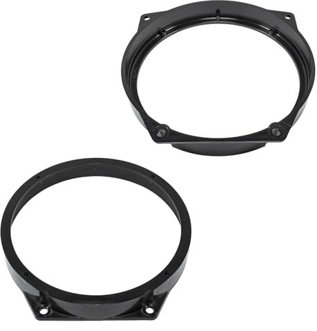 tomzz Audio 2804-009 Altavoz Anillos Adaptador Soportes compatibles con BMW Mini 2001-2008 Puerta Delantera para 165mm DIN Altavoces