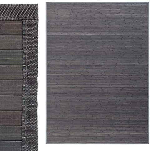Casaseleccion Sandra Marques S.L.-Alfombra Gris BAMBÚ 180 X 250 CM