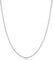 925 Sterling Silver Diamond-Cut Rope Chain Necklace (1.3mm, 16 inch)