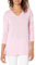 Amazon Essentials Jersey Tipo Túnica Ligero de Manga Larga y Cuello en Pico (Disponible en Tallas Grandes) Mujer, Rosa, M
