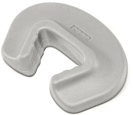 Reer 70061 Finger-Klemm-Schutz für Türen, kindersicherer Türstopper, grau