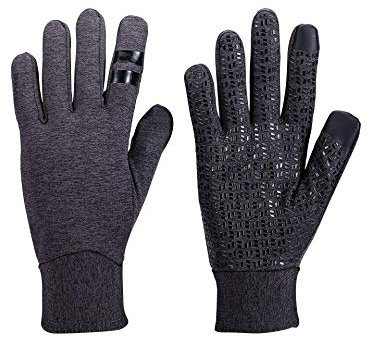 BBB Cycling Fahrrad Handschuhe RaceShield | Thermo Outdoor Touchscreen Anti-Rutsch | Herren und Damen | MTB Rennrad Urban Cycling | BWG-11 Grau XS