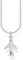 Thomas Sabo Damen Halskette Flugzeug silber 925 Sterlingsilber, 38-45 cm Länge