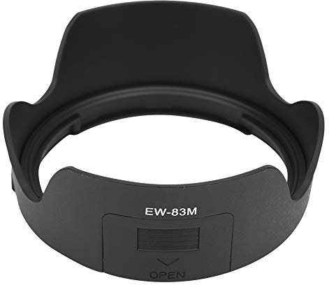 Akozon EW Gegenlichtblende Streulichtblende Objektiv Sonnenblende Kamera Zubehör Kameramontage für EF 24–105 mm f/3,5–5,6 is STM Objektiv