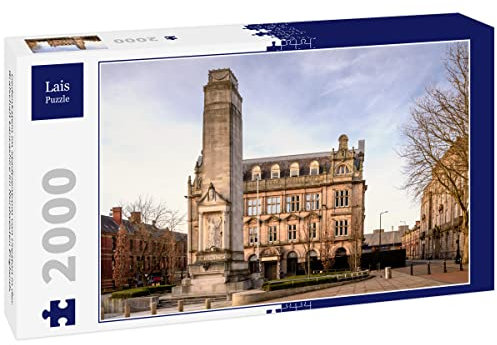 Lais Jigsaw Puzzle Memorial stone in the city centre of Preston in Lancashire county in the northwest of England 2000 pieces