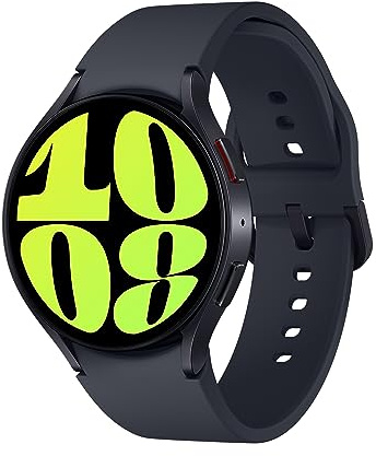 Samsung Galaxy Watch6 Smartwatch, Gesundheitsfunktionen, Fitness Tracker, LTE Smartwatch, 44 mm, Graphit, Inkl. 36 Monate Herstellergarantie [Exklusiv bei Amazon]