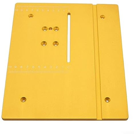 T60 Aluminium Router Tisch Einsatz Platte 240 X 200x6mm Für Tisch Säge Holzbearbeitung