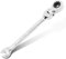 JOISIDE Flexible Ratschenschlüssel 7 mm,2-in-1 Ratschenringmaulschlüssel Maulschlüssel mit Ratschenfunktion,72 Zähne,Chrom Vanadium Stahl