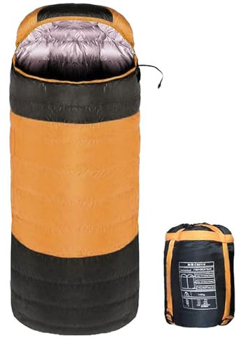 Elektrischer Schlafsack, 4 Jahreszeiten Flanell Polyester Winterschlafsack, Wasserdicht Leicht Beheizter Schlafsack, Temperatur Einstellbar für Wandern/Camping, Elektrischer Wintersack