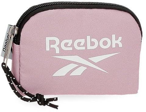 Reebok Boston Porte-Monnaie Rose 12 x 8 x 2 cm Polyester by Joumma Bags, Rose, Porte-Monnaie