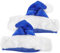 Garneck 2st Weihnachtsdekoration Hut Hooey-hüte Für Männer Feiertagsparty Liefert Urlaubshut Weihnachtsschmuck Herrenhüte Weihnachtsbaumspitze Dekoration Neuheit Weihnachtsmütze Blue Stoff