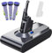 Ersatz-kompatibler für Dyson V8 Animal/Absolute/Motorhead/Fluffy/SV10 Handheld Cordless Vacuum Lithium Ion 967834 05 Akku (Inklusive 3 Filter)