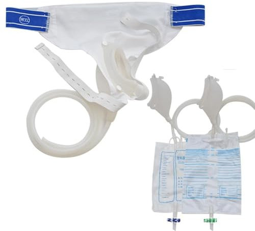 BFFDBFG Urinsammeltasche, Urinal Pee Holder Urintaschensammler Silikon Urinsammler für Die Reise Nach Hause Inkontinenzbeutel