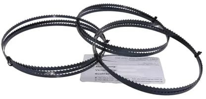 3Pcs Band Saw Blades 2360mm Band Saw Blade 2360 8 0.65 mm 6T TPI for Scheppach BASATO 3 Vario Cutting Wood