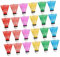 Happyyami Leichte Bunte Badminton Shuttlecocks Für Ideal Für Sport Spiel Und Freizeitaktivitäten Im Innen Und Außenbereich