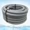 5m Flexibler PVC-Druckschlauch Ø 50mm grau – Poolschlauch für Schwimmbad, Teich & Garten (6 bar, UV-beständig, unterirdisch verlegbar, glatte Innenwand)