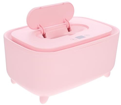 LIFKOME Portable Wipe Warmer USB Adjustable Wet Tissue Heater for Travel Home Car Large Capacity Dispenser for Warm Soothing Wipes in Cold Weather