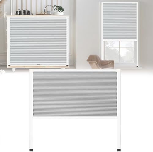 ZXHKZDX A Scomparsa Retrattile Piccolo Porta A Soffietto, Cucina Temporaneo Anta per Armadio A Soffietto, Porta Scorrevole Divisoria per Camera da Letto Cucina Bagno Finestre su Misura